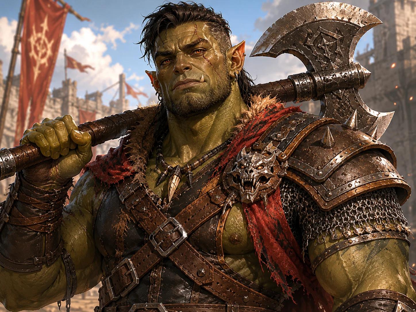 Campaign-Appropriate Mood in a fantasy RPG character portrait