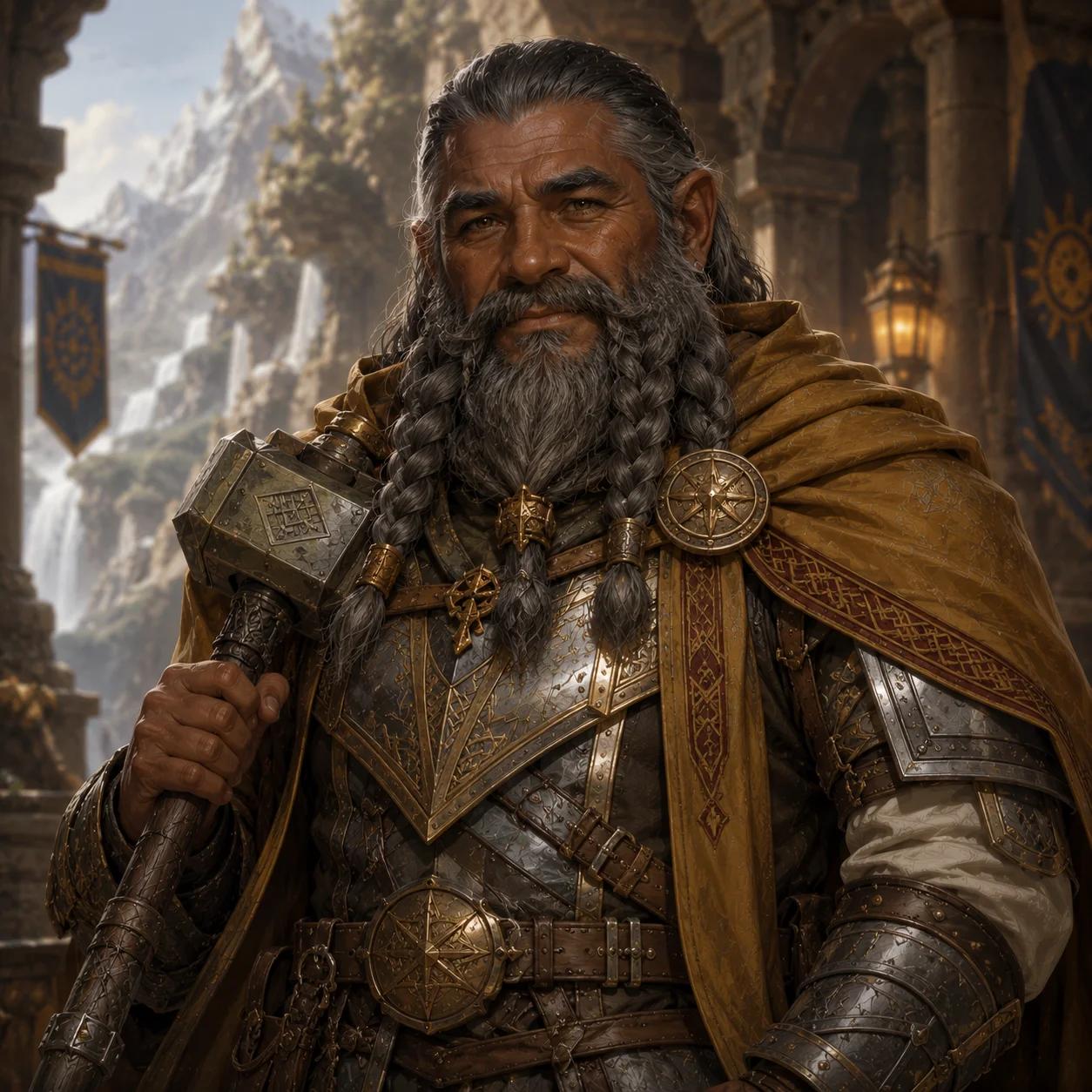 Introduce Every Member of the Party made with a D&D portrait generator